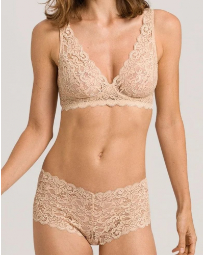 Sujetador sin aros Hanro Moments (Beige)