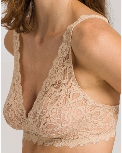 Wireless bra Hanro Moments (Beige)