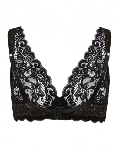 Sujetador sin aros Hanro Moments (Negro)