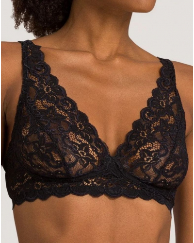 Soutien-gorge sans armature Hanro Moments (Noir)