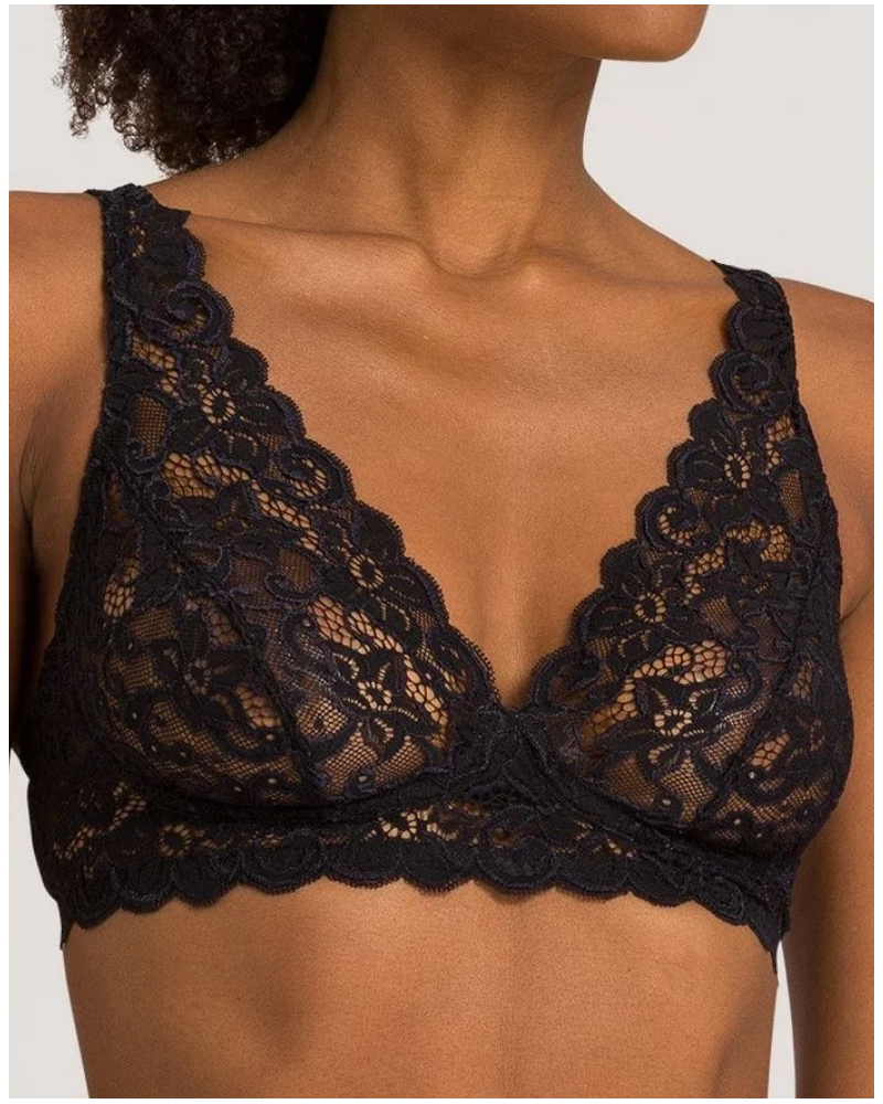 Soutien-gorge sans armature Hanro Moments (Noir)