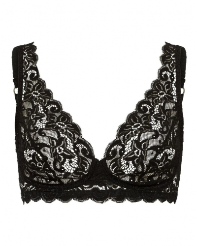 Soutien-gorge sans armature Hanro Moments (Noir)