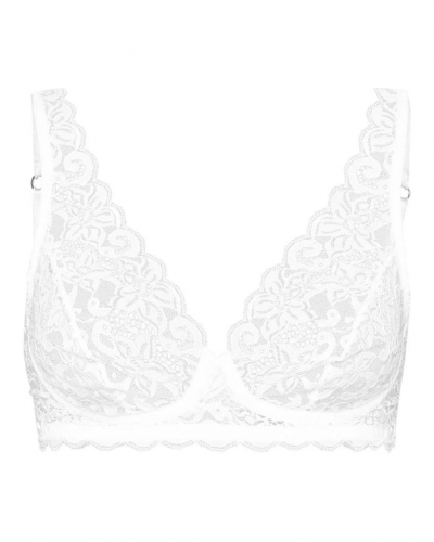 Sujetador sin aros Hanro Moments (Blanco)