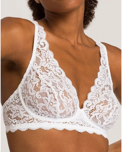 Soutien-gorge sans armature Hanro Moments (Blanc)