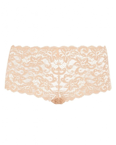 Culotte femme taille basse dentelle Hanro Moments (Beige)