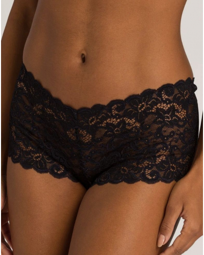 Low-rise women's brief Hanro Moments (Black)