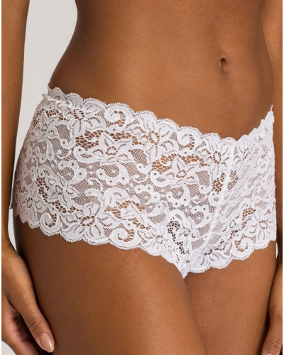 Slip taille basse femme Hanro Moments (Blanc)