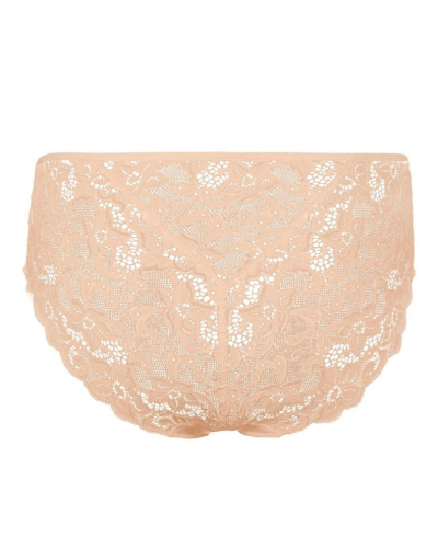 Calzoncillos midi para mujer 100% algodón Hanro Moments (Beige)