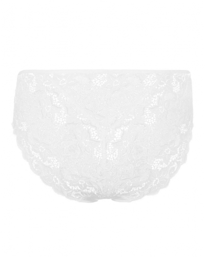 Women's midi brief 100% cotton Hanro Moments (White)