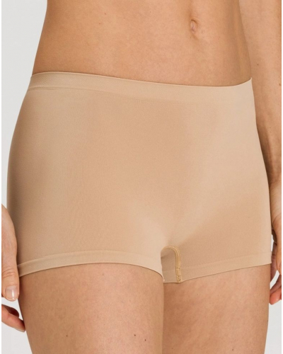 Boxer femme Hanro Touch Feeling (Beige)