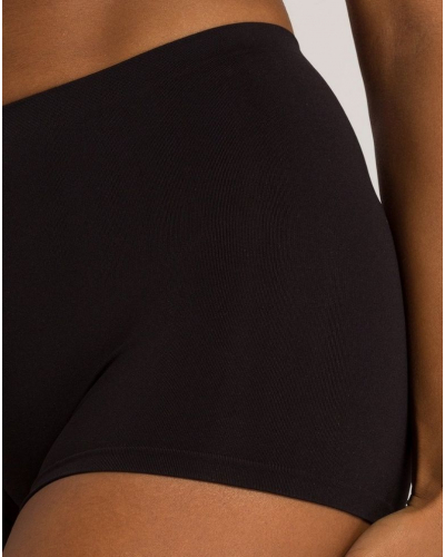 Bóxers mujeres Hanro Touch Feeling (Negro)