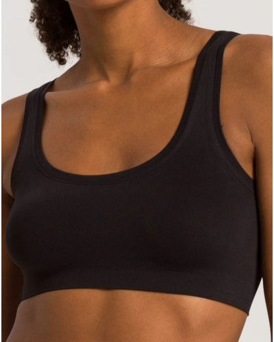 Brassière sans couture Hanro Touch Feeling (Noir)