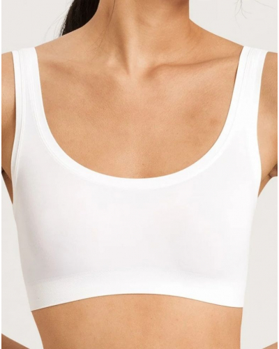 Seamless bralette Hanro Touch Feeling (White)