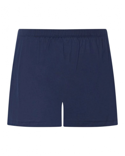 Bóxers largos hombres abotonado 100% Algodón Hanro Cotton Sporty (Marine)