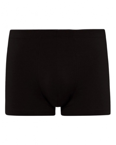 Bóxers hombres de algodón Hanro Cotton Superior (Negro)