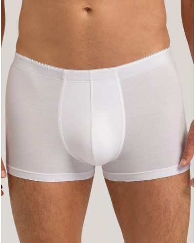 Boxer homme en coton Hanro Cotton Superior (Blanc)