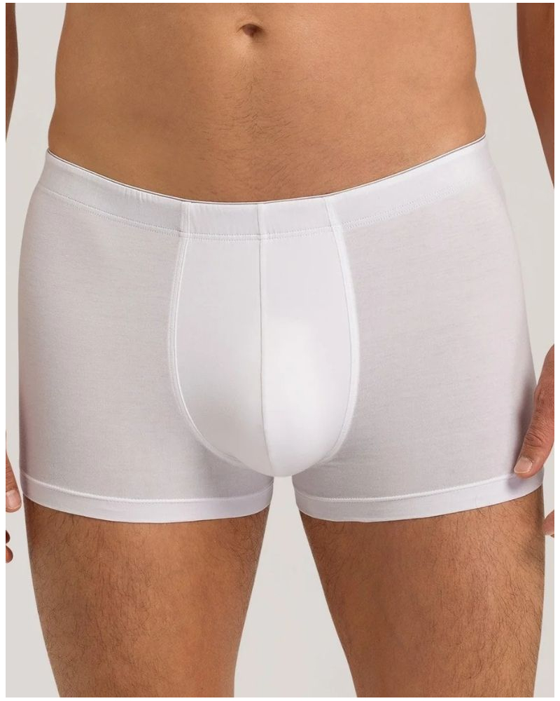 Boxer homme en coton Hanro Cotton Superior (Blanc)