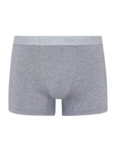 Paquete de 2 shortys hombres de algodón Hanro Cotton Essentials (Light Melange/Deep Navy)