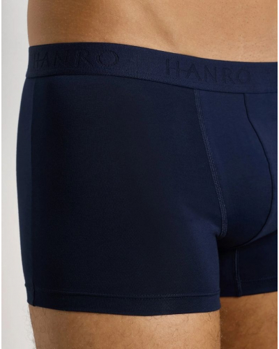 Pack of 2 men cotton trunks Hanro Cotton Essentials (Marine)