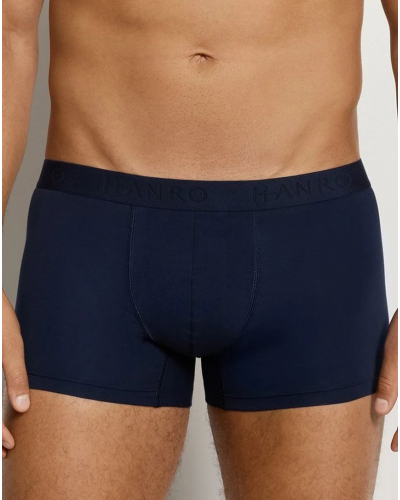 Pack of 2 men cotton trunks Hanro Cotton Essentials (Marine)