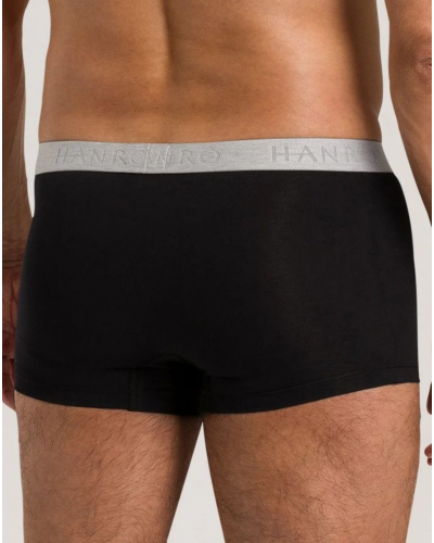 Lot de 2 shortys homme coton Hanro Cotton Essentials (Noir)