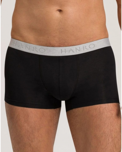 Lot de 2 shortys homme coton Hanro Cotton Essentials (Noir)