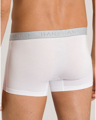 Lot de 2 shortys homme coton Hanro Cotton Essentials (Blanc)