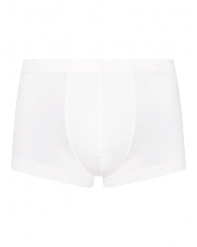 Bóxers hombres de algodón corto Hanro Cotton Sensation (Blanco)