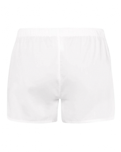 Caleçon homme 100% Coton Hanro Fancy Woven (Blanc)