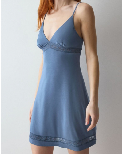 Camisón de modal Nuit Triumph (Indigo Veil)