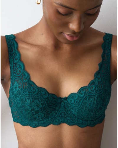 Soutien-gorge balconnet Triumph Amourette (Teal Green)