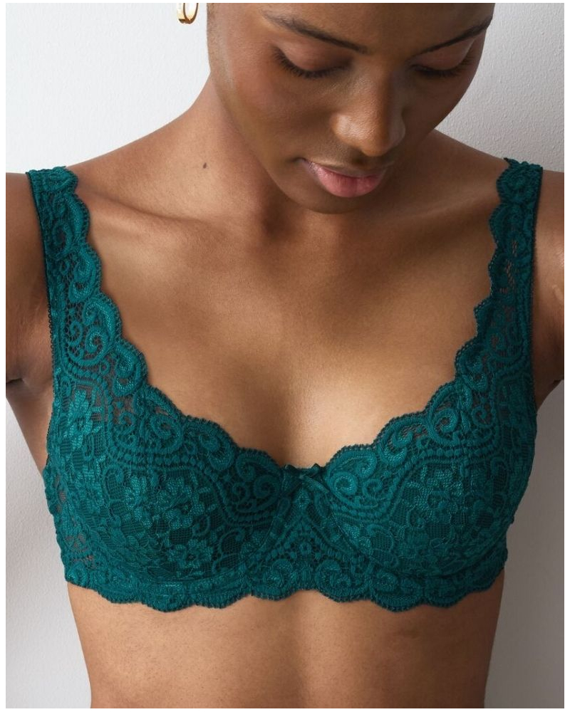 Sujetador balconnet Triumph Amourette (Teal Green)