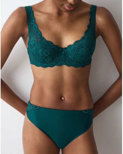 Balcony bra Triumph Amourette (Teal Green)