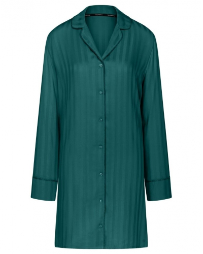 Chemise de nuit boyfriend Triumph Nuit (Teal Green)