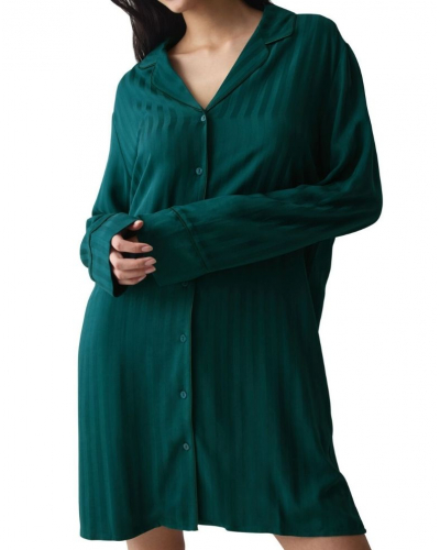 Camisón boyfriend Triumph Nuit (Teal Green)