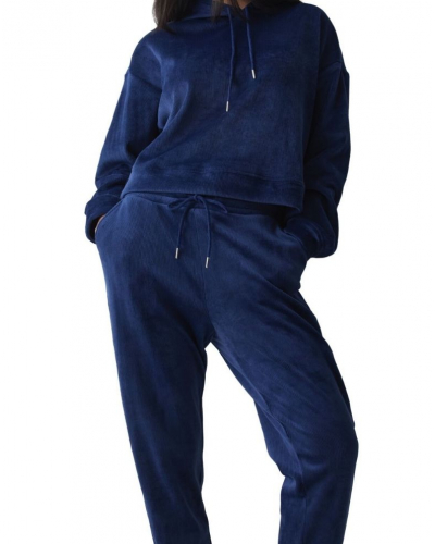Velvet trousers Nuit Triumph (Admiral)