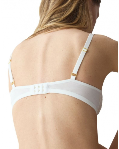 Soutien-gorge triangle armatures Triumph Amourette Berry (Silk White)