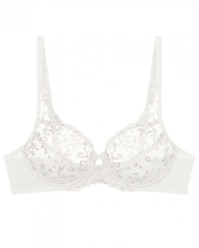 Sujetador triángulo con aros Triumph Amourette Berry (Silk White)