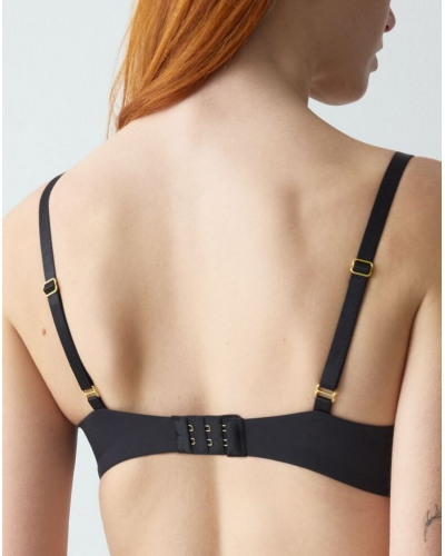 Underwired triangle bra Triumph Amourette Berry (Black)