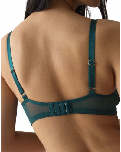 Underwired triangle bra Triumph Amourette Sparkle (Teal Green)
