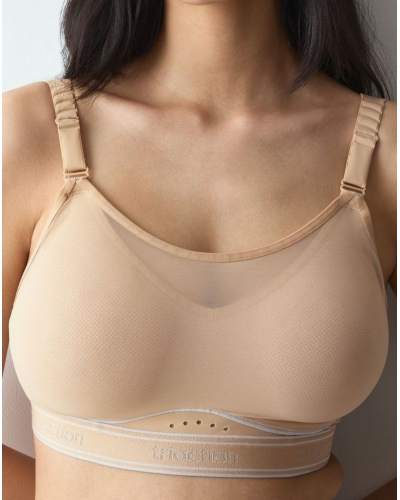 Sujetador de deporte Triumph Triaction Cardio Breeze (Beige)