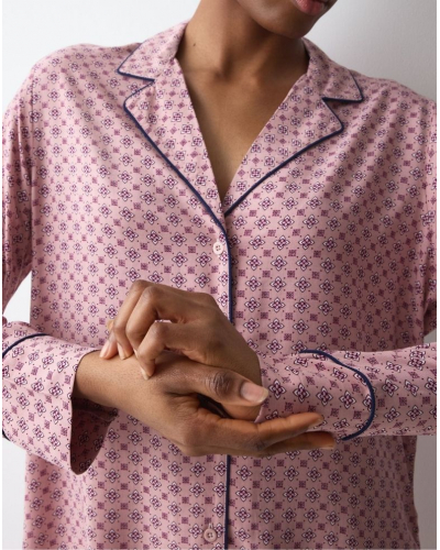 Camisón boyfriend Triumph Nuit (Red Light Comb)
