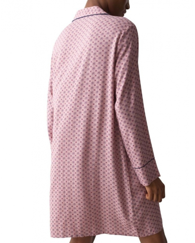 Chemise de nuit boyfriend Triumph Nuit (Red Light Comb)
