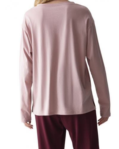 Long pyjama 100% algodón Nuit Triumph (Pink Light Comb)