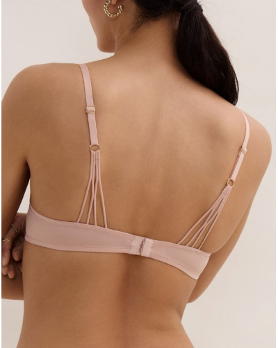 Underwired Balconette Bra Aubade Éloge du Désir (Misty Blush)