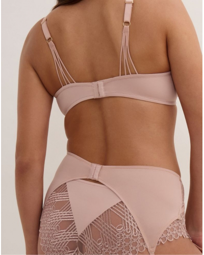 Porte Jarretelles Aubade Eloge du désir (Misty Blush)
