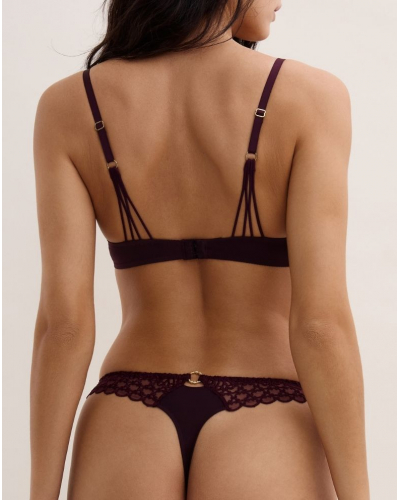 Thong Aubade Eloge du désir (Deep Berry)