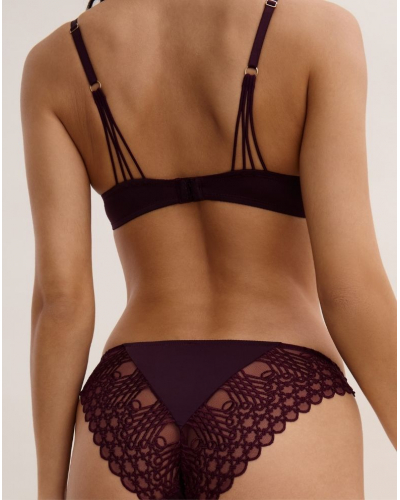 Slip italiano Aubade Éloge du Désir (Deep Berry)