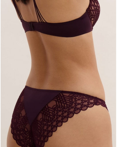 Italian Brief Aubade Éloge du Désir (Deep Berry)