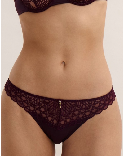 Slip italiano Aubade Éloge du Désir (Deep Berry)